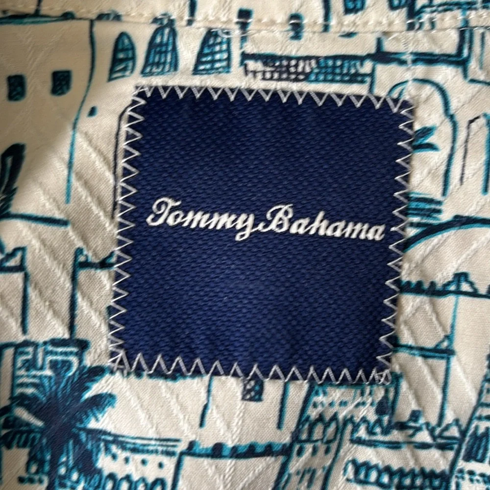 Tommy Bahama Men's 100% Silk Button Up Vacation Shirt XL - Picture 8 of 12